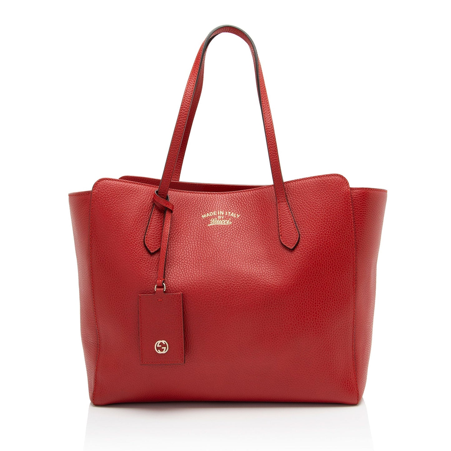 Gucci Leather Canvas Tote