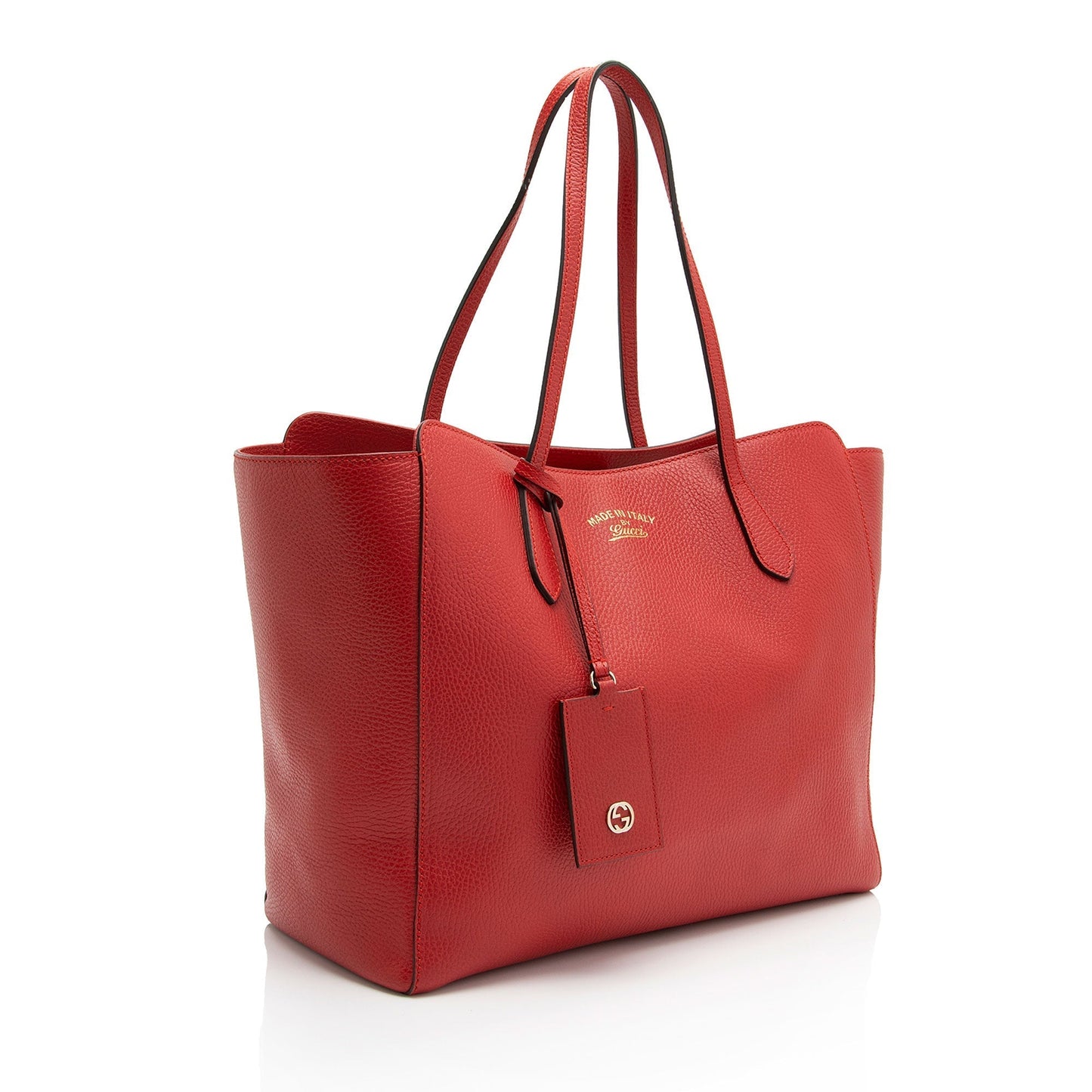 Gucci Leather Canvas Tote