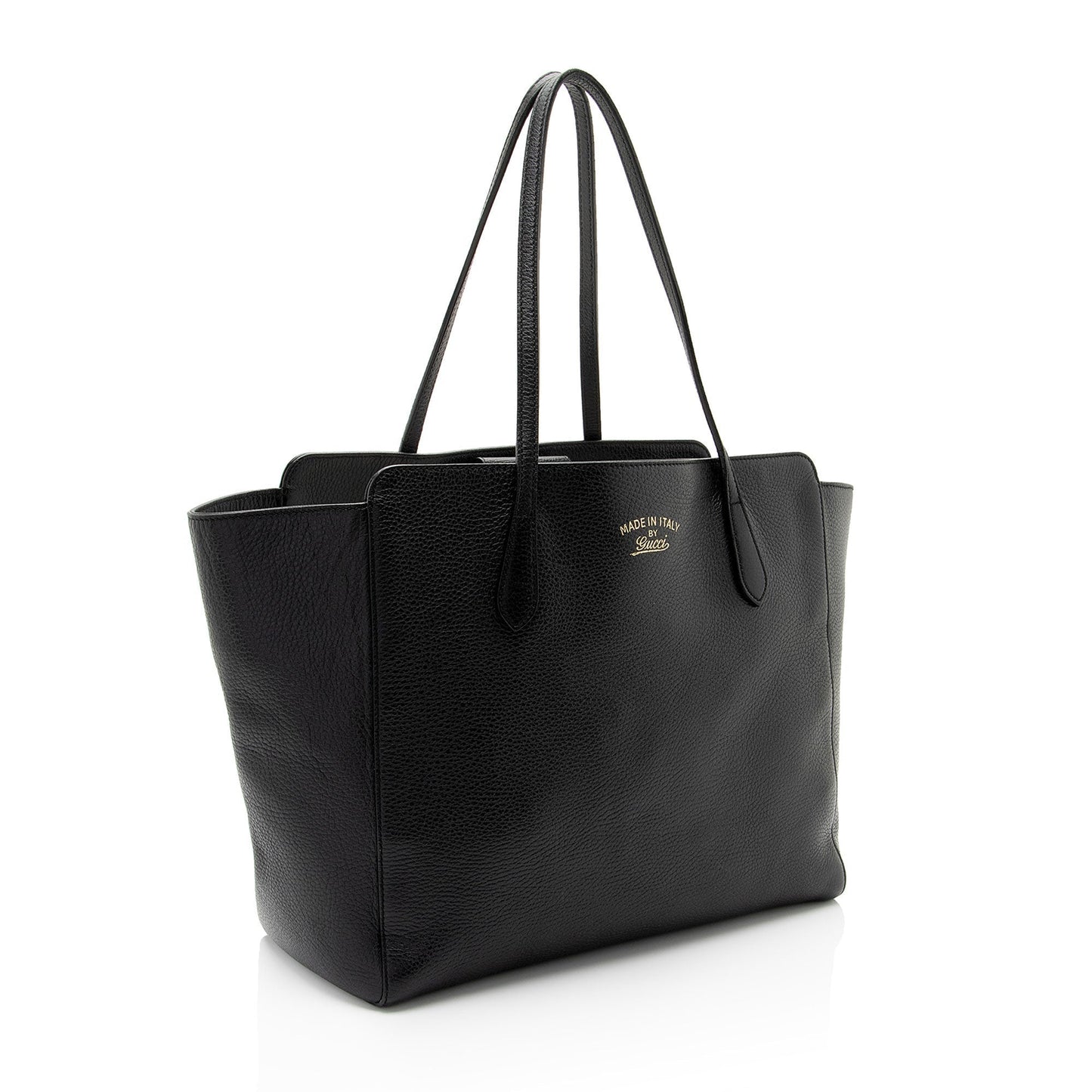 Gucci Leather Canvas Tote