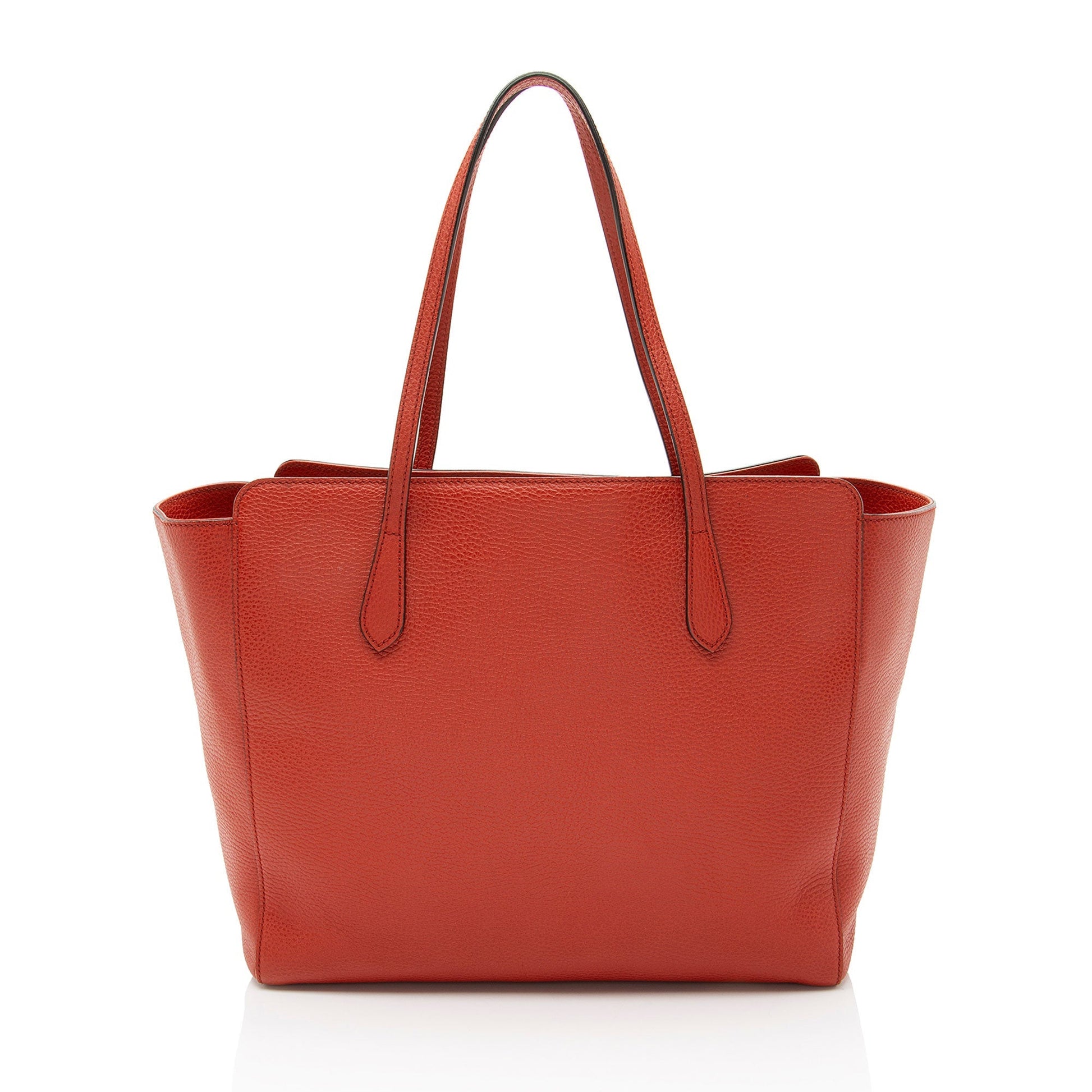 Gucci Leather Swing Medium Tote