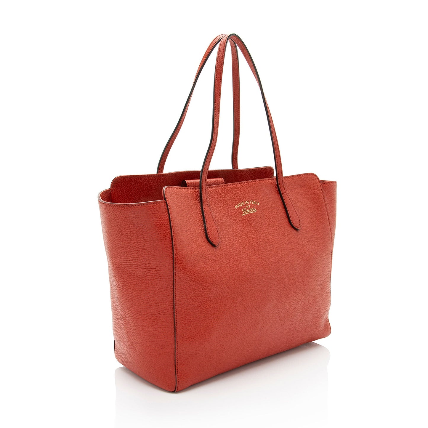 Gucci Leather Swing Medium Tote