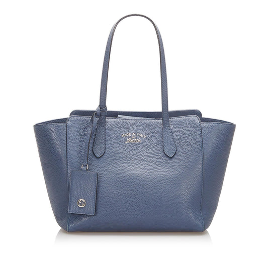 Gucci Leather Monogram Tote Style 4