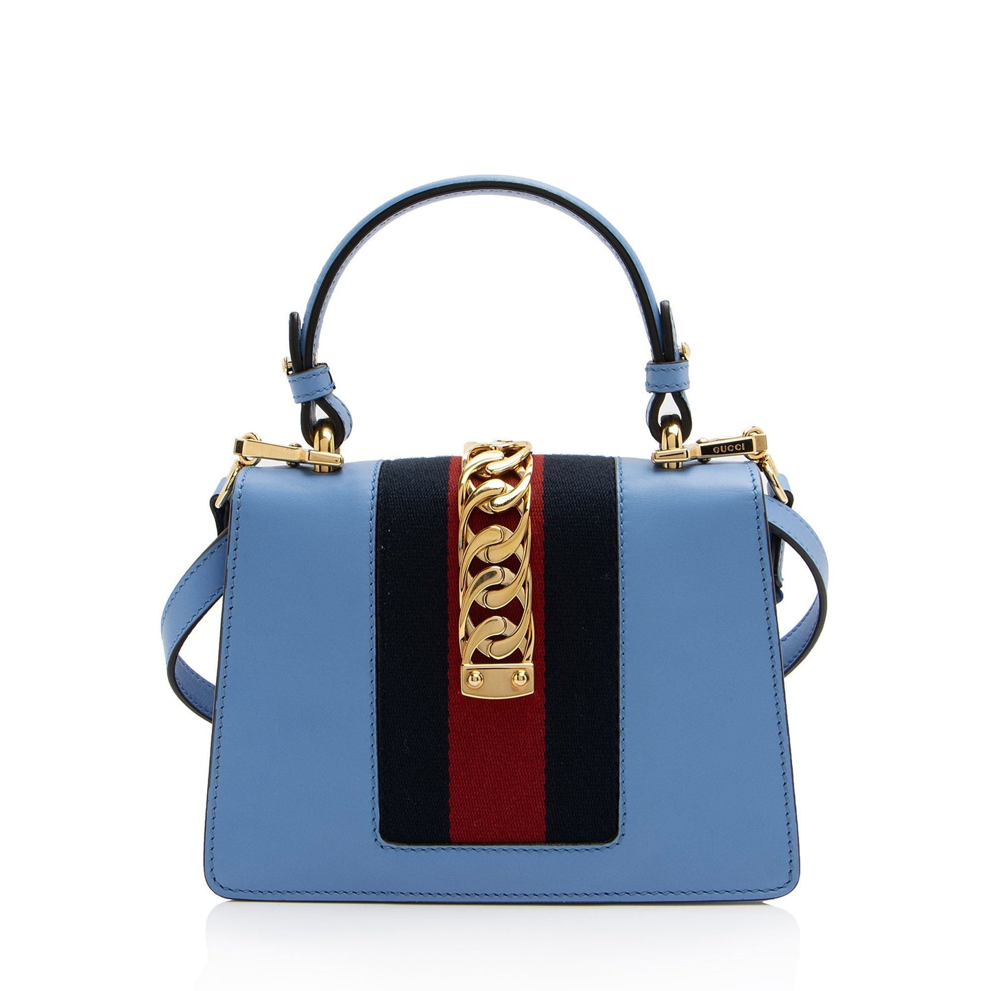 Gucci Nylon Leather Mini Shoulder Bag