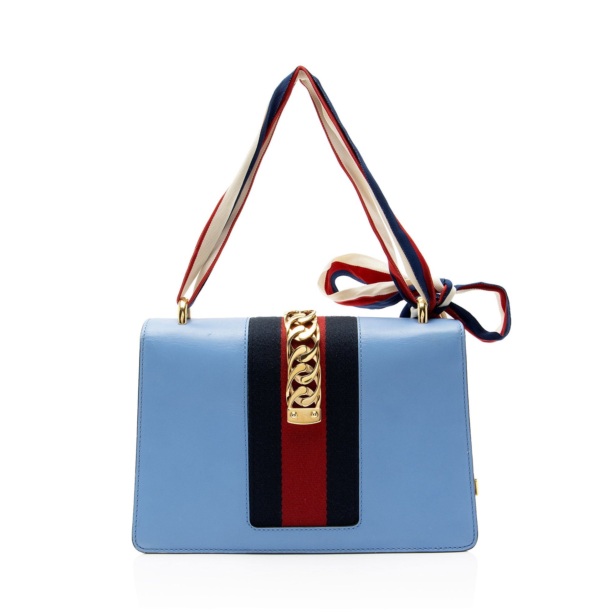 Gucci Leather Sylvie Small Shoulder Bag