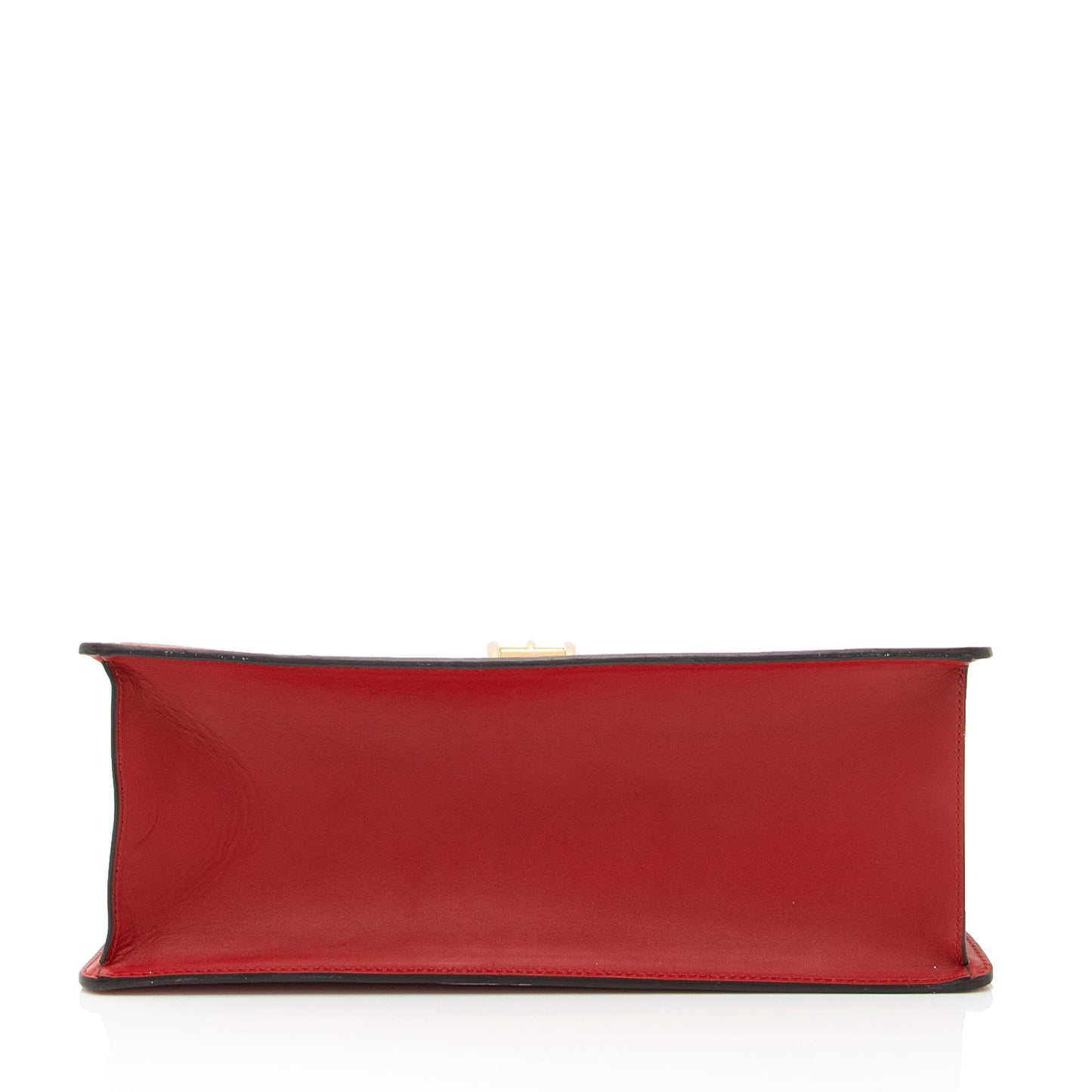Gucci Nylon Leather Top Handle Shoulder Bag