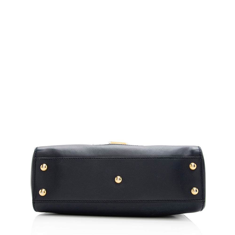 Gucci Sylvie Leather Nylon Tote