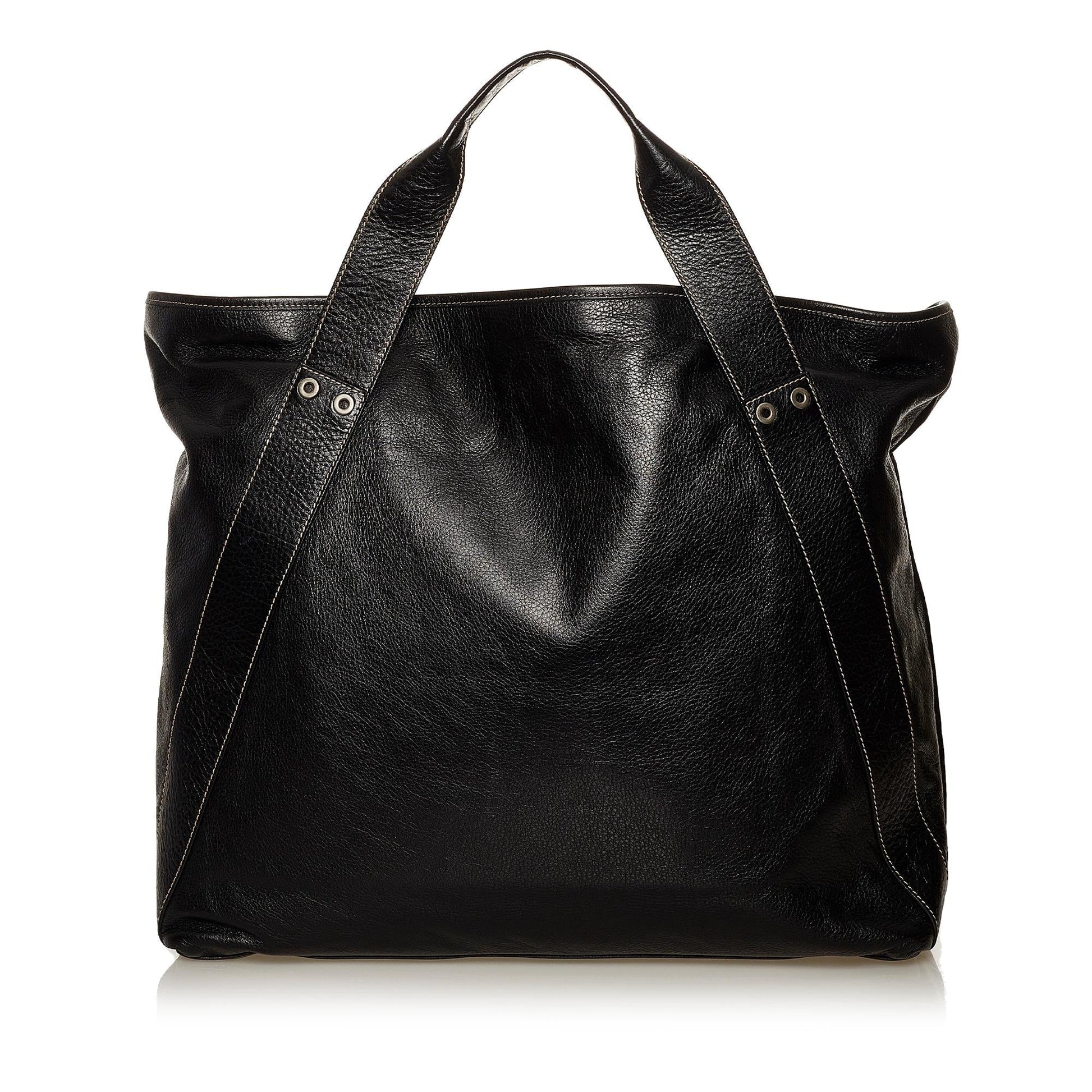 Gucci Leather Tote Bag (SHG-28990)