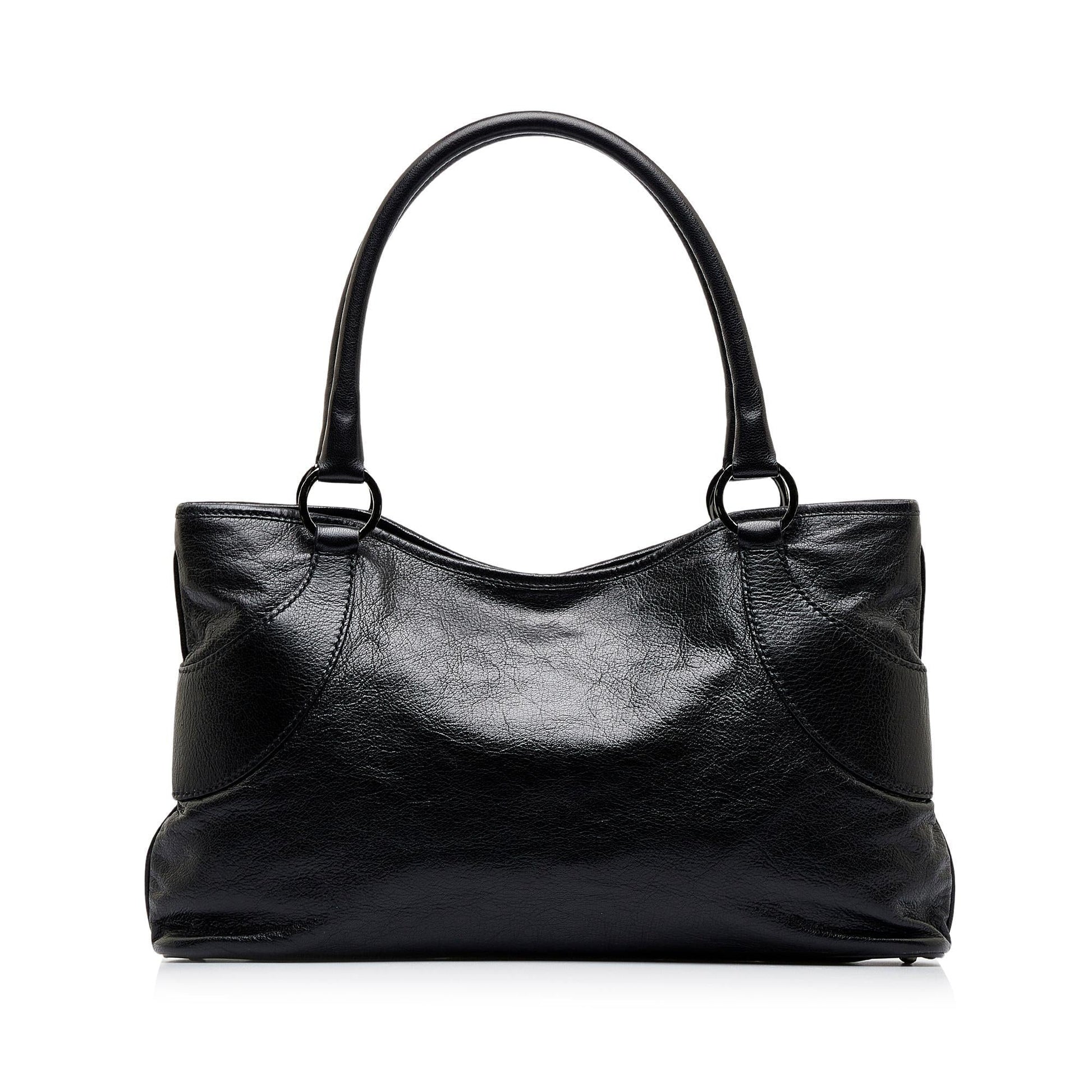 Gucci Monogram Leather Tote