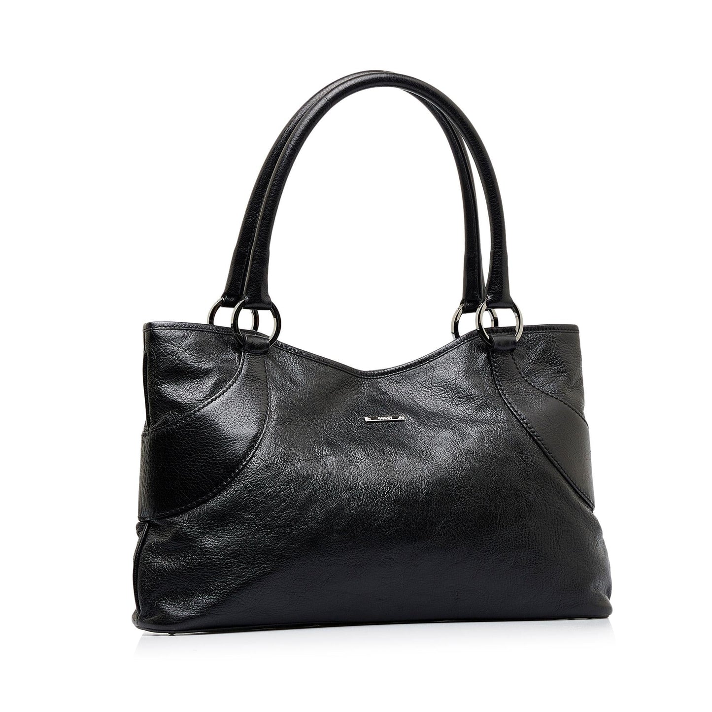 Gucci Monogram Leather Tote