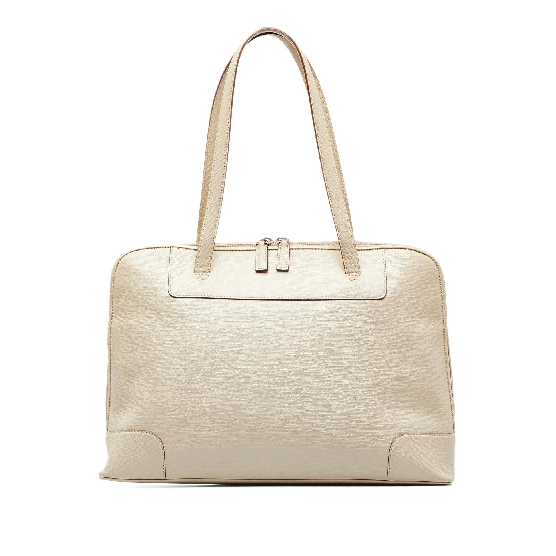 Gucci Monogram Leather Tote
