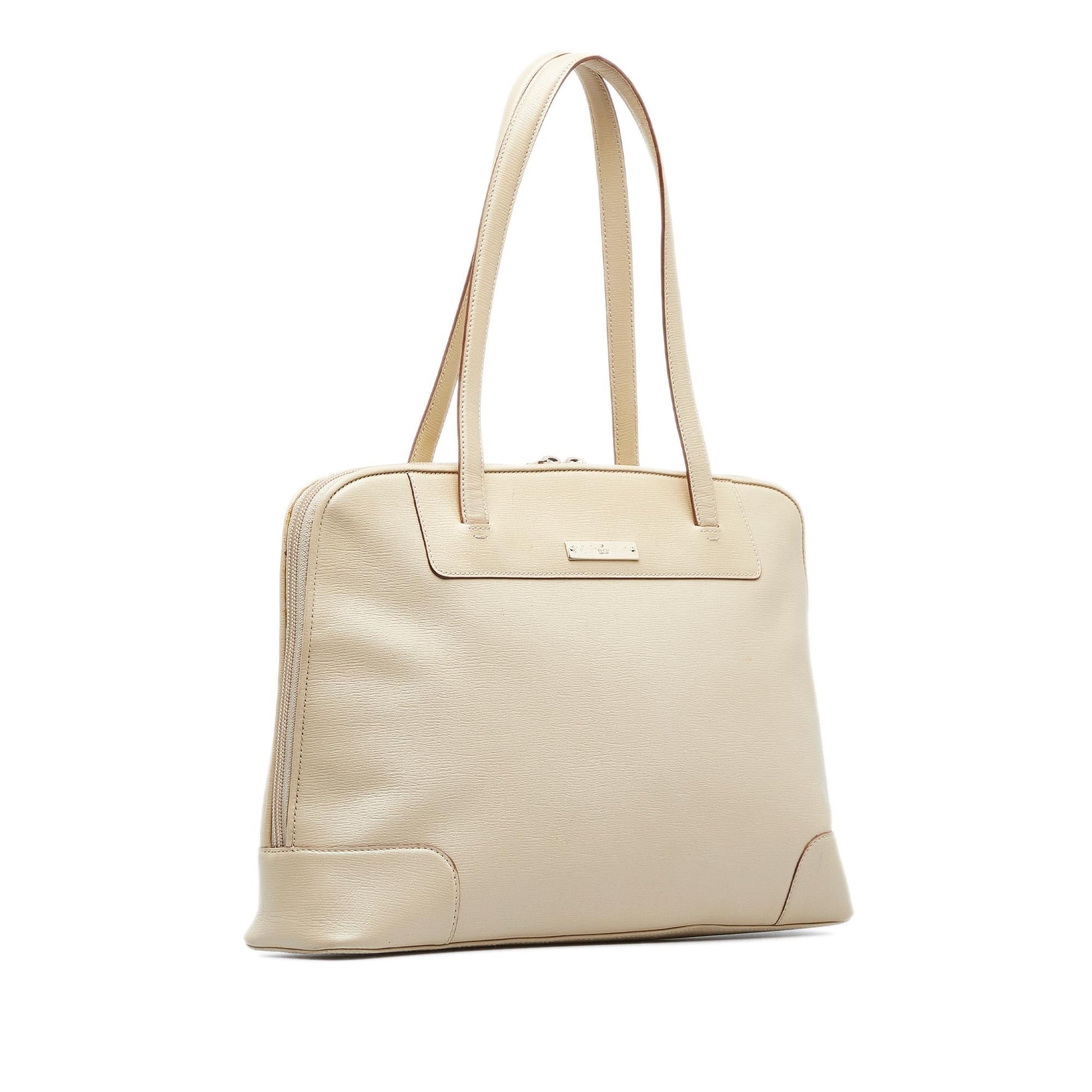 Gucci Monogram Leather Tote