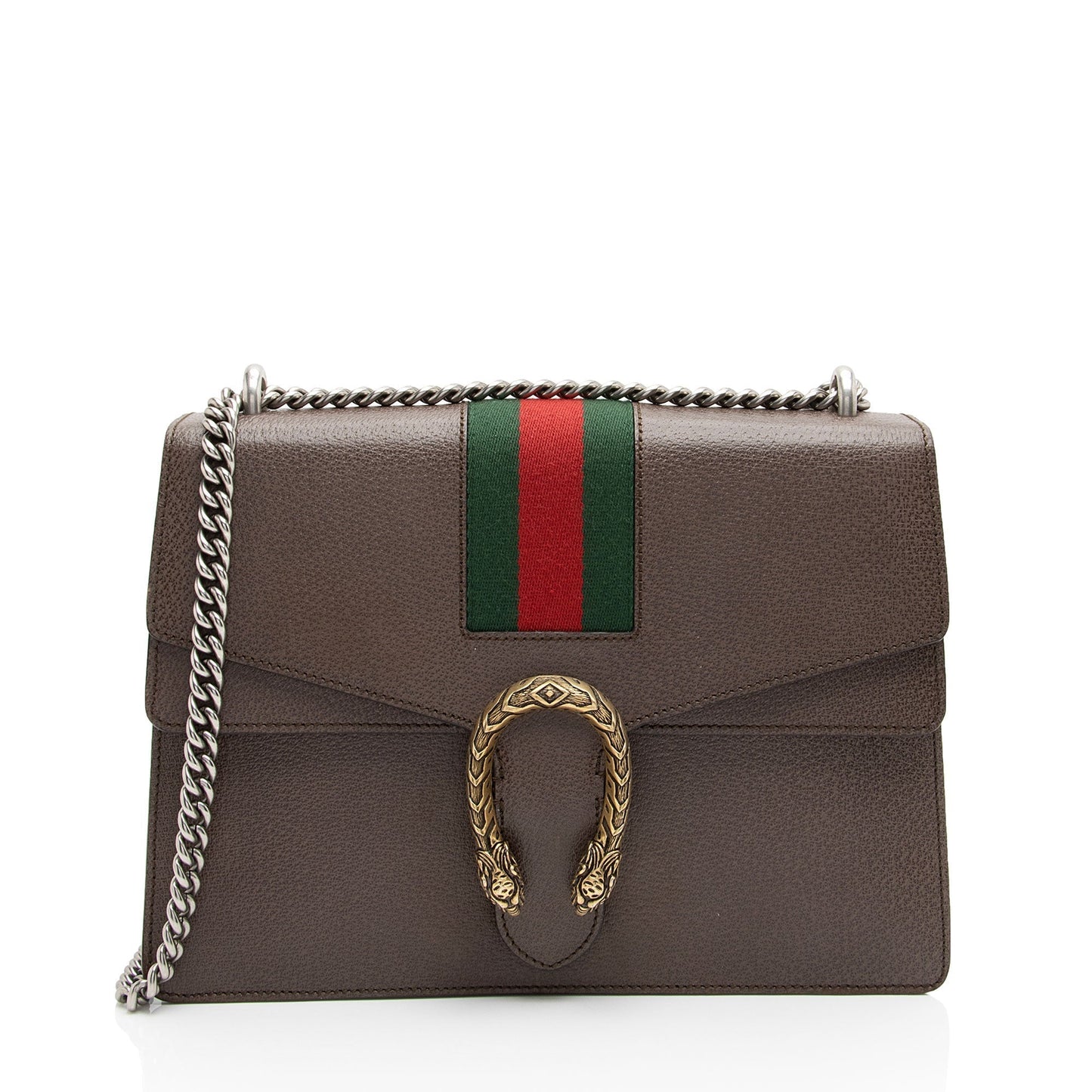 Gucci Nylon Leather Canvas Shoulder Bag