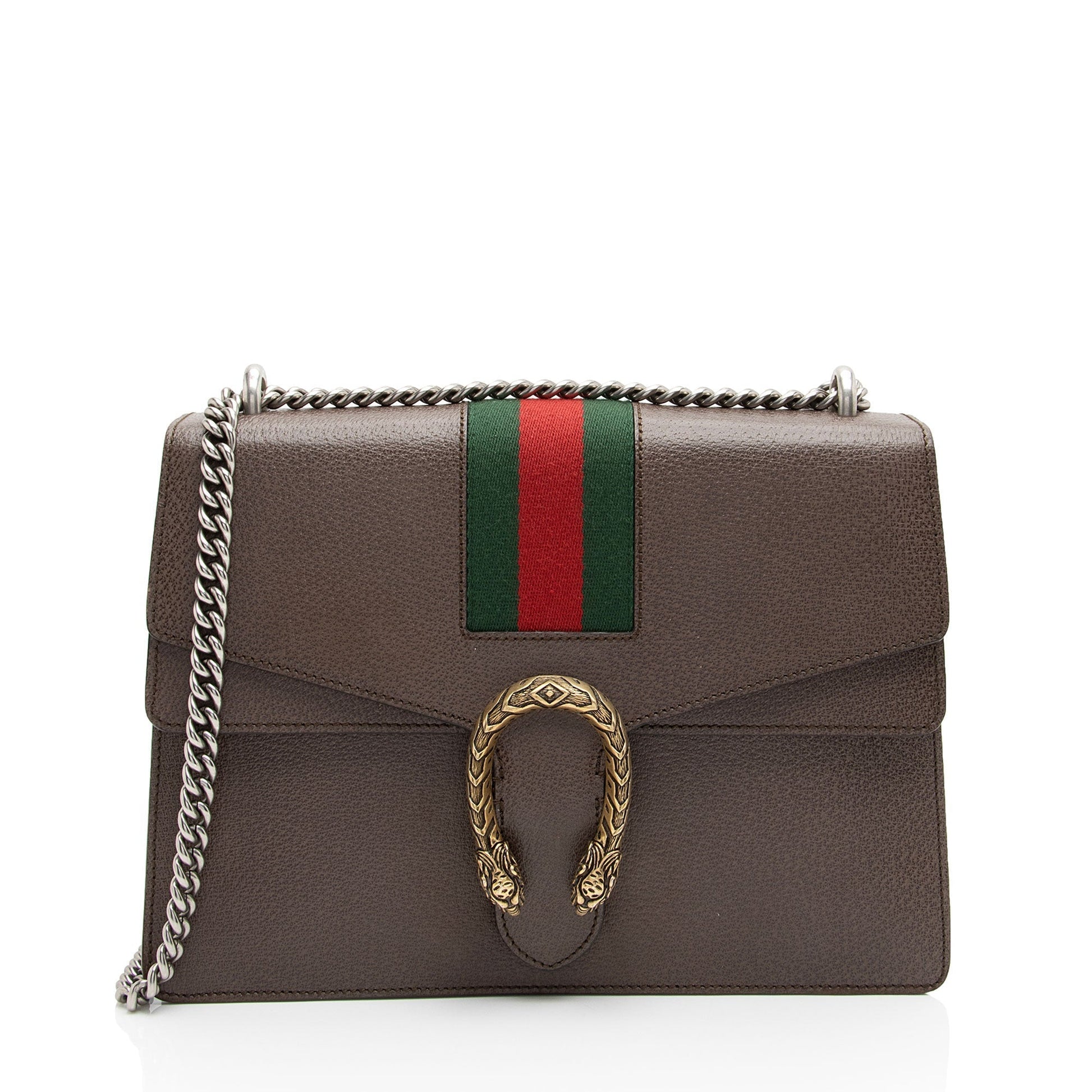 Gucci Nylon Leather Canvas Shoulder Bag