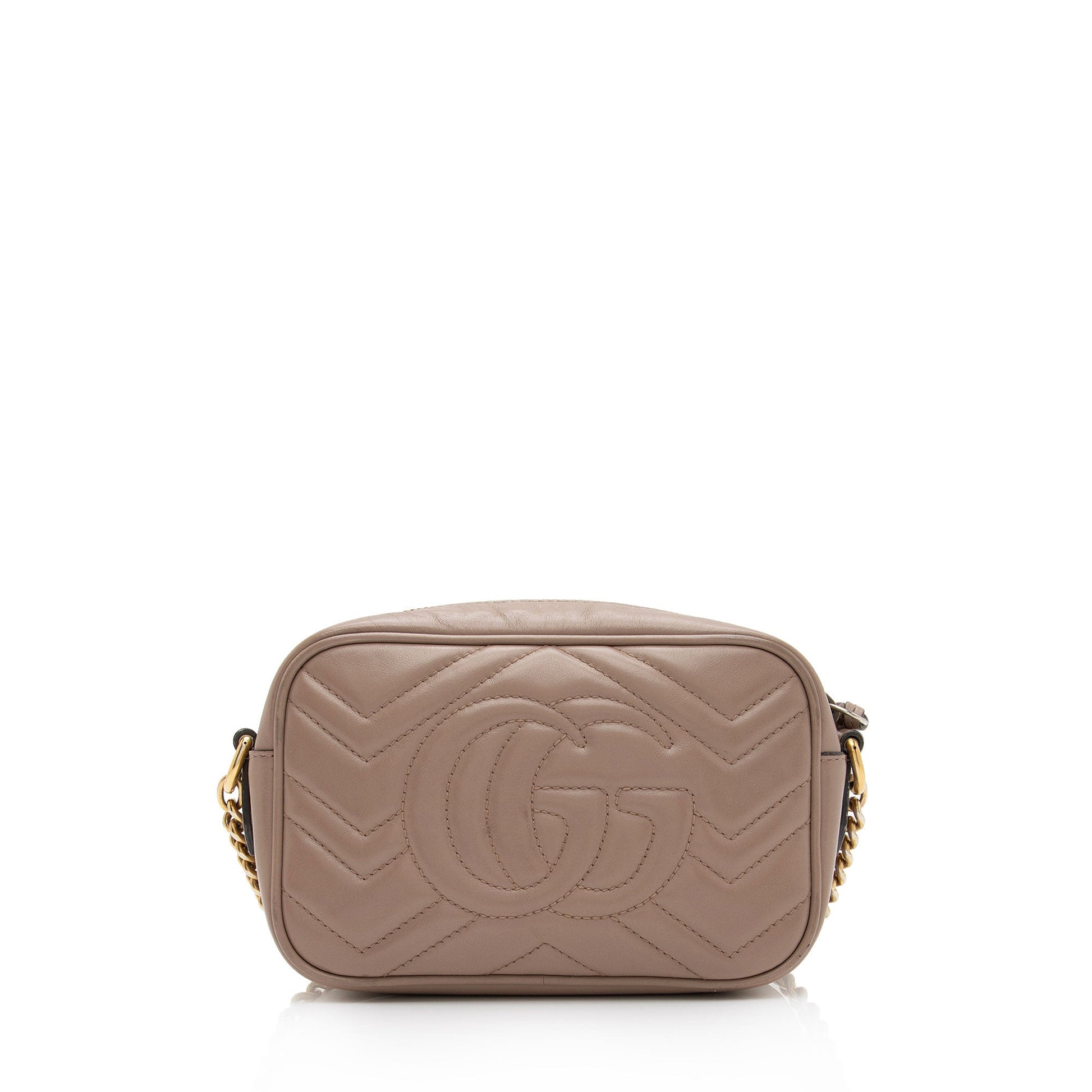 Gucci Monogram Leather Mini Crossbody