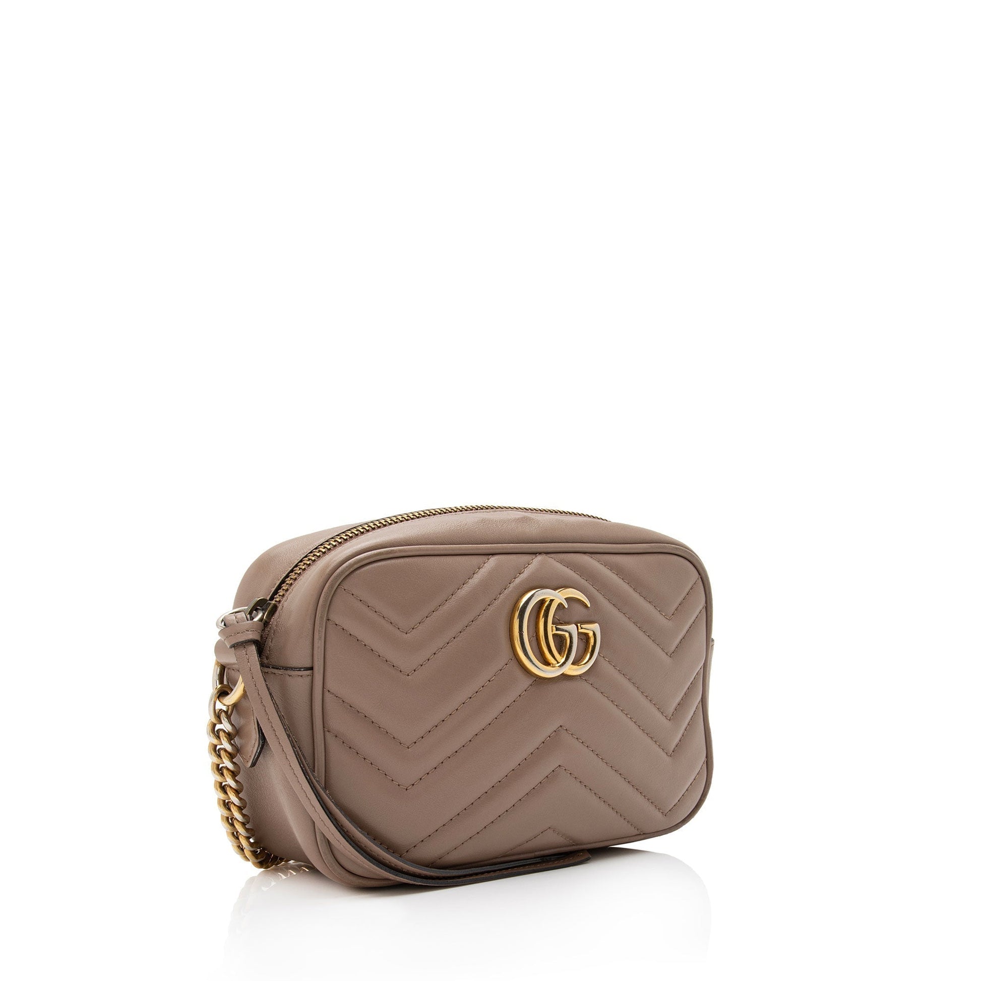 Gucci Monogram Leather Mini Crossbody