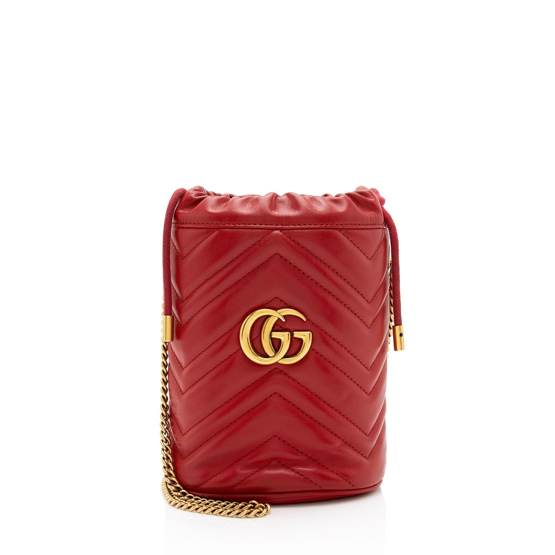 Gucci Monogram Leather Mini Crossbody