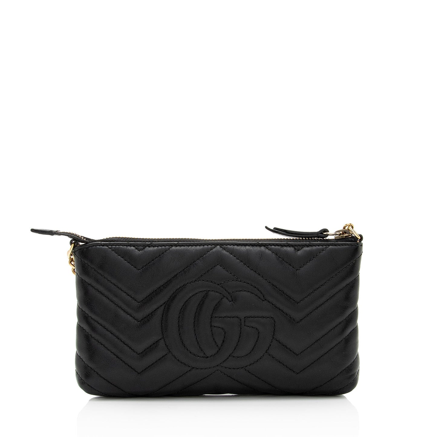 Gucci Monogram Chain Leather Crossbody