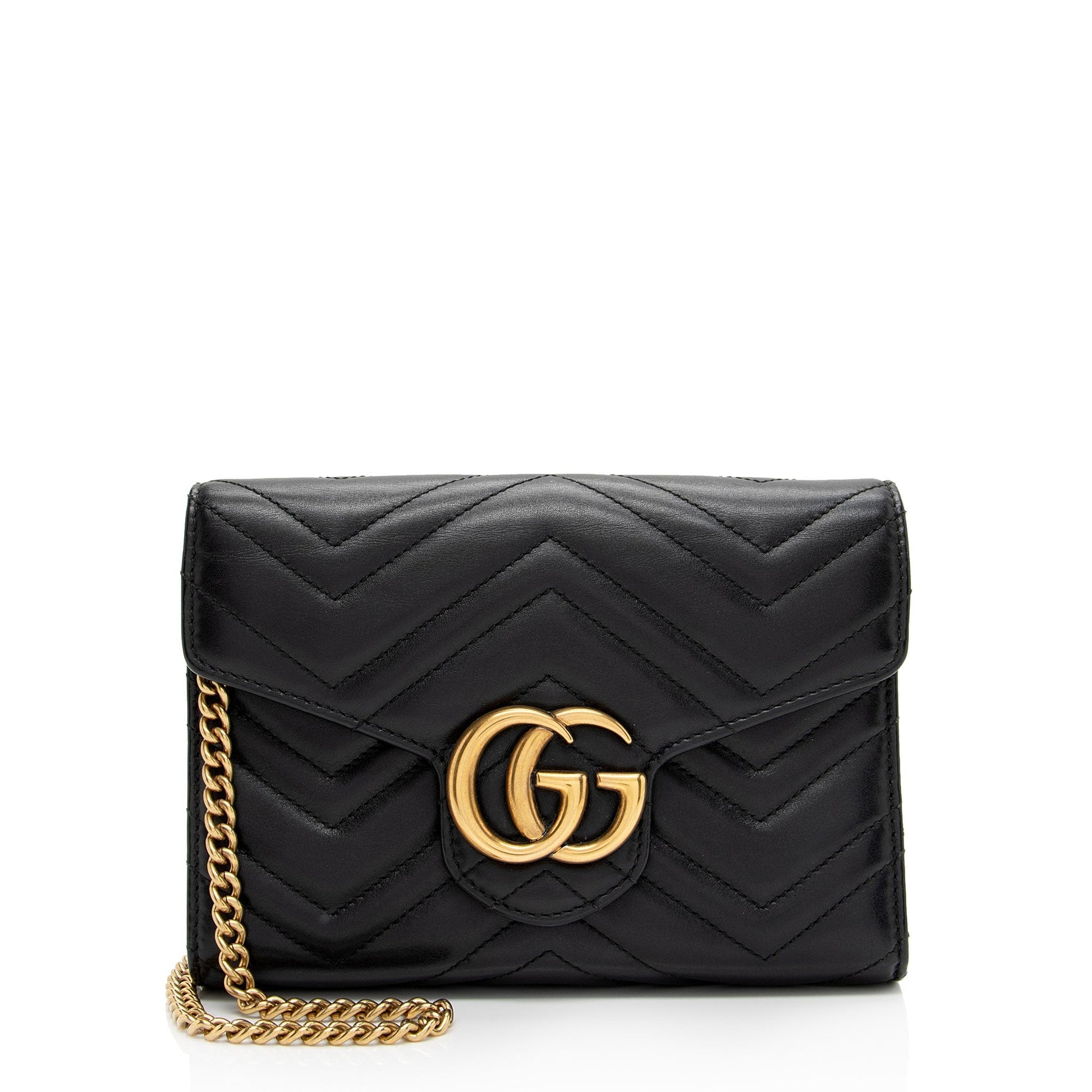 Gucci Chain Leather Crossbody