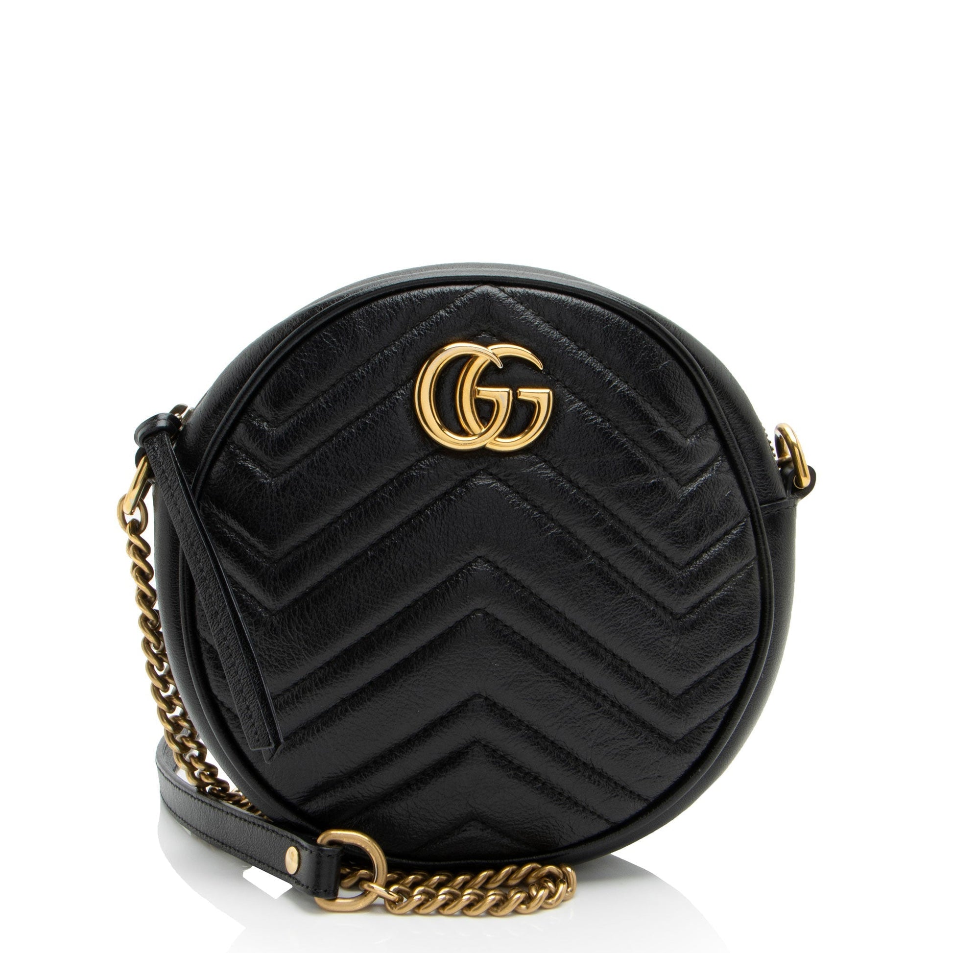 Gucci Chain Leather Crossbody