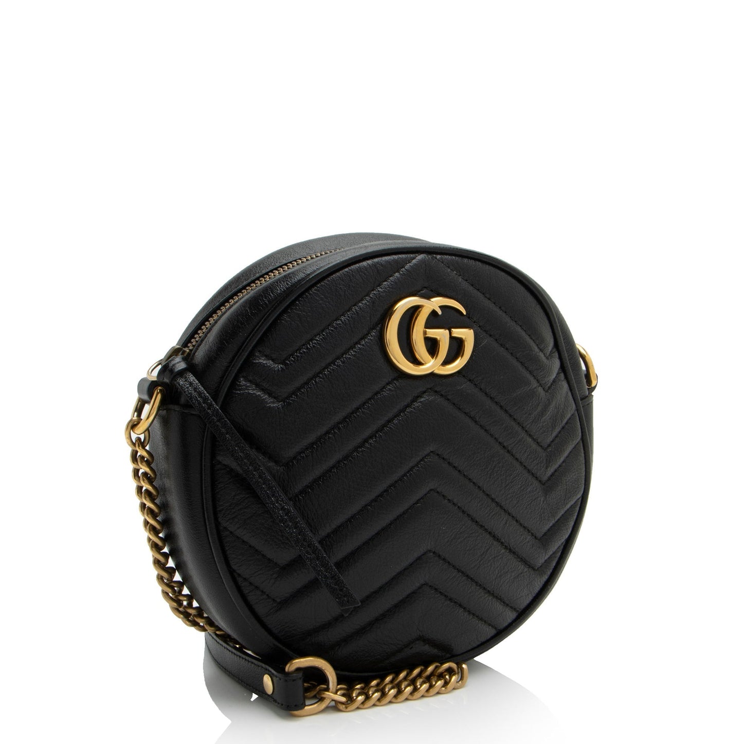 Gucci Chain Leather Crossbody