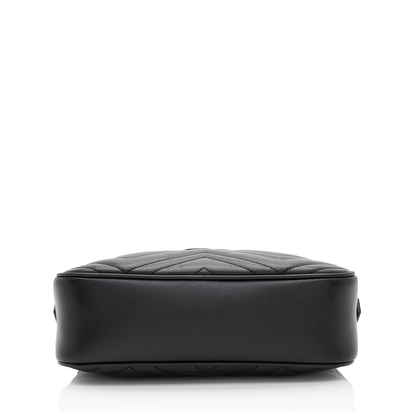 Gucci Matelasse Leather Monochrome GG Marmont Small Camera Bag
