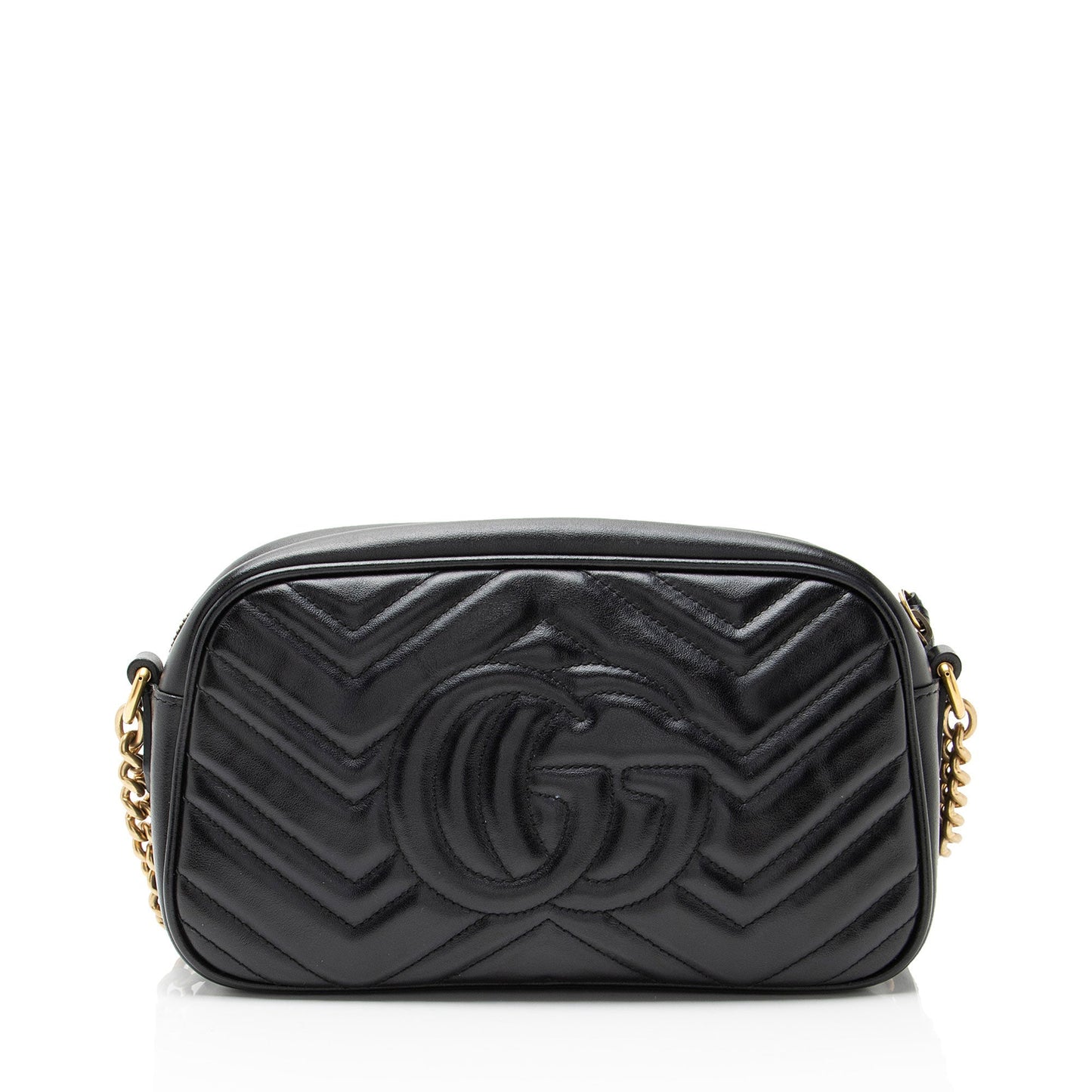Gucci Matelasse Leather GG Marmont Small Camera Bag