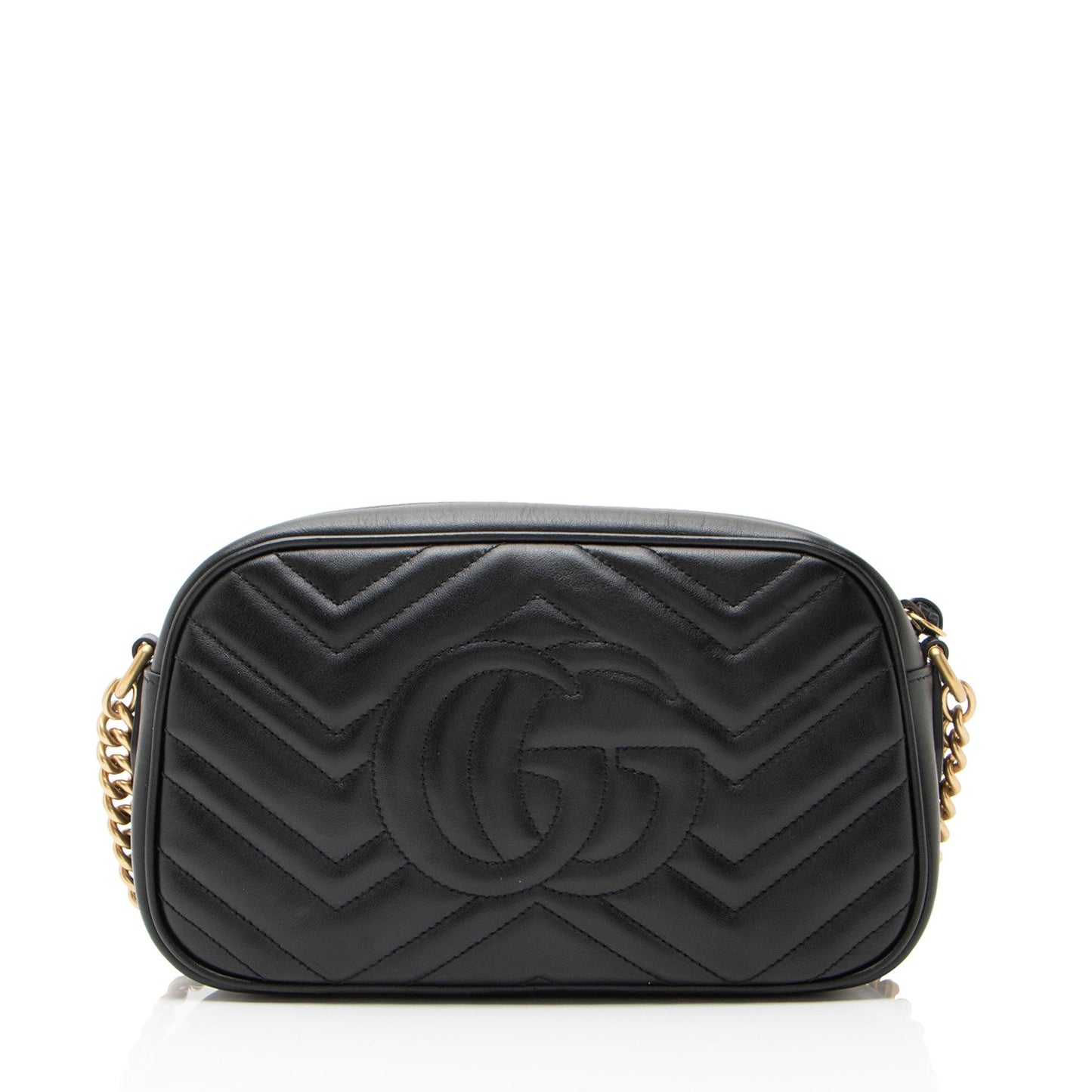 Gucci Matelasse Leather GG Marmont Small Camera Bag