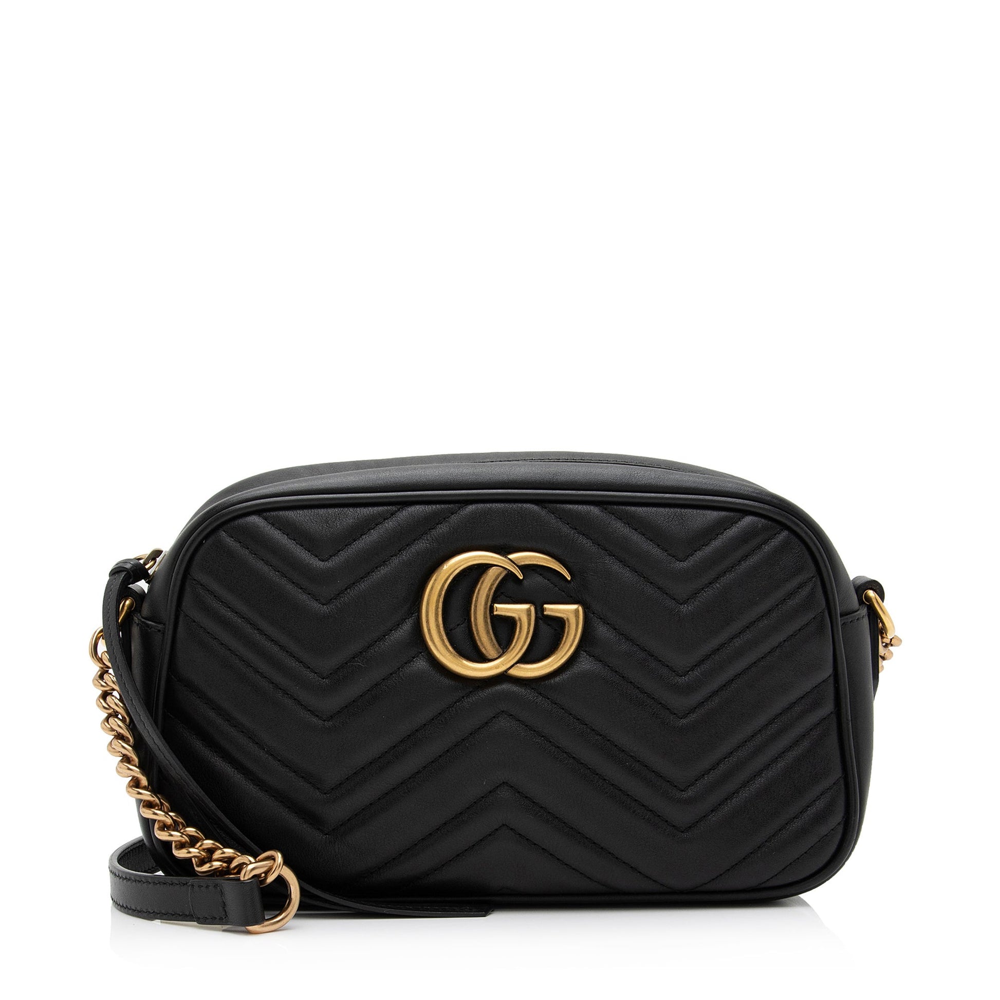 Gucci Monogram Leather Crossbody
