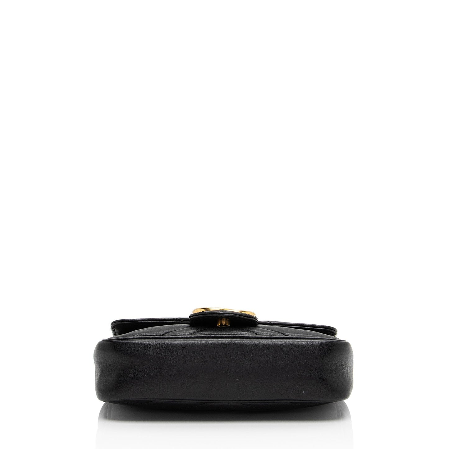 Gucci Matelasse Leather GG Marmont Super Mini Flap Bag (SHF-yBfrwz)