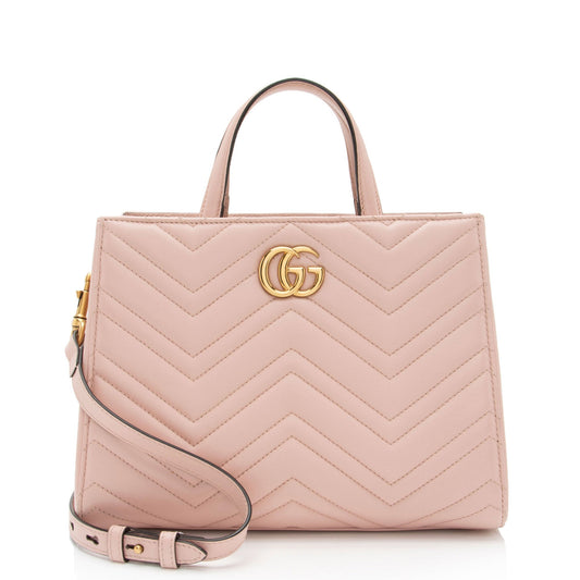 Gucci Leather Top Handle Shoulder Bag