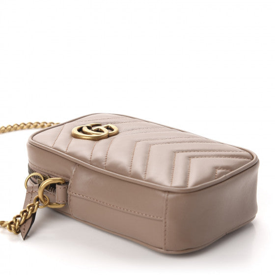 Gucci Caro Quilted Chain Crossbody
