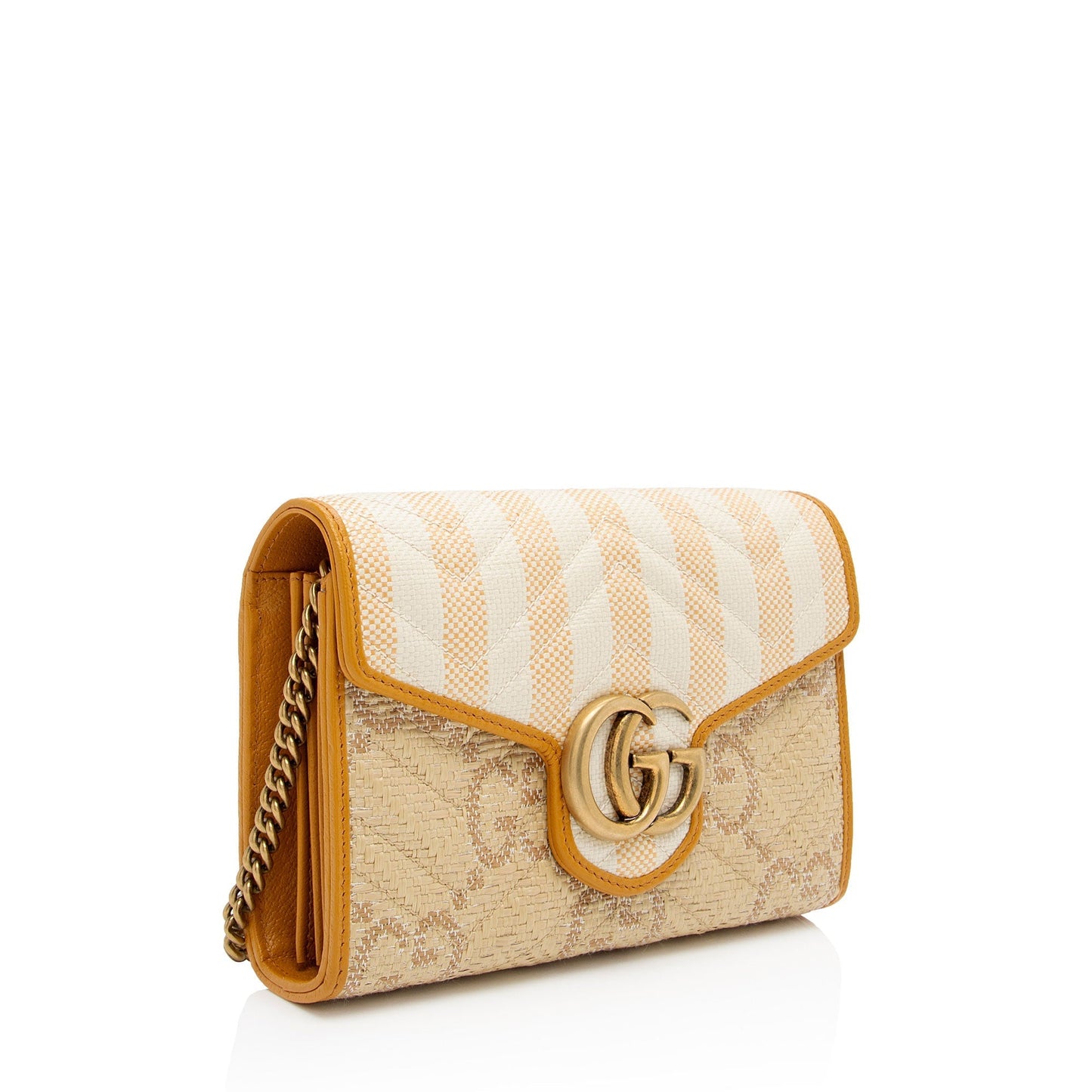 Gucci Chain Leather Crossbody
