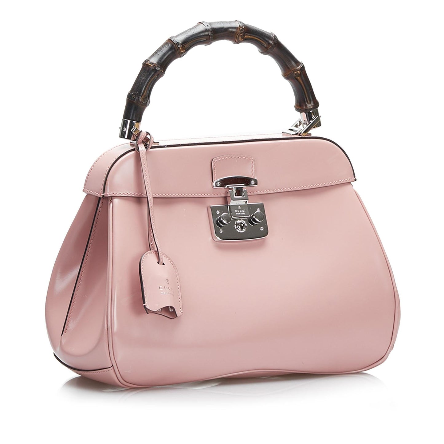 Gucci Medium Bamboo Lady Lock Handbag (SHG-KAXvEp)