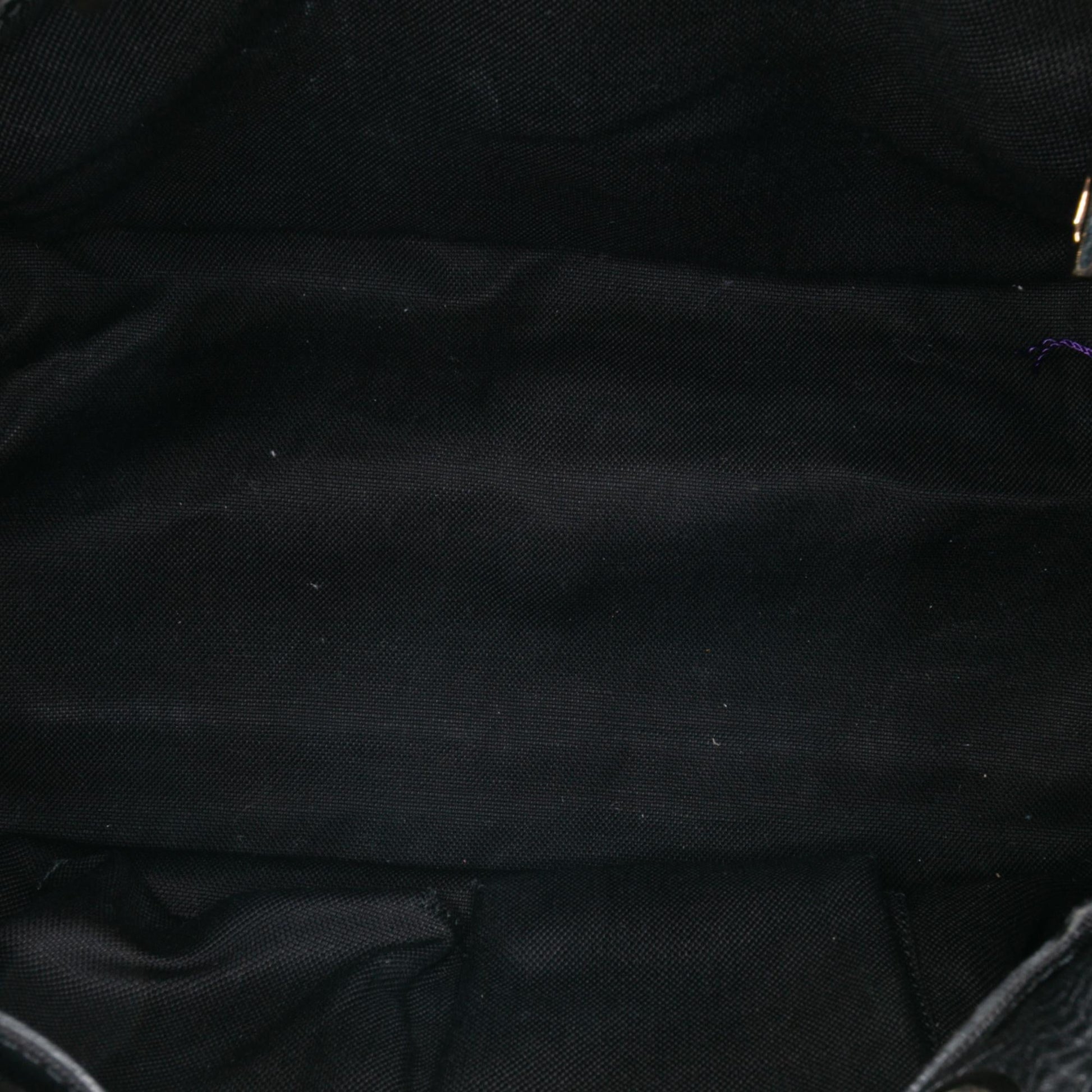 Gucci Medium Calfskin Bamboo Shopper Boston Bag
