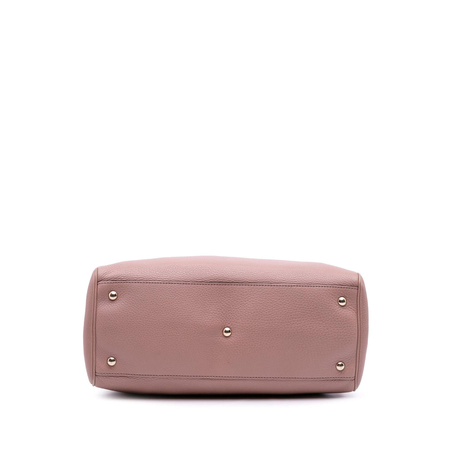 Gucci Medium Calfskin Bamboo Shopper Satchel