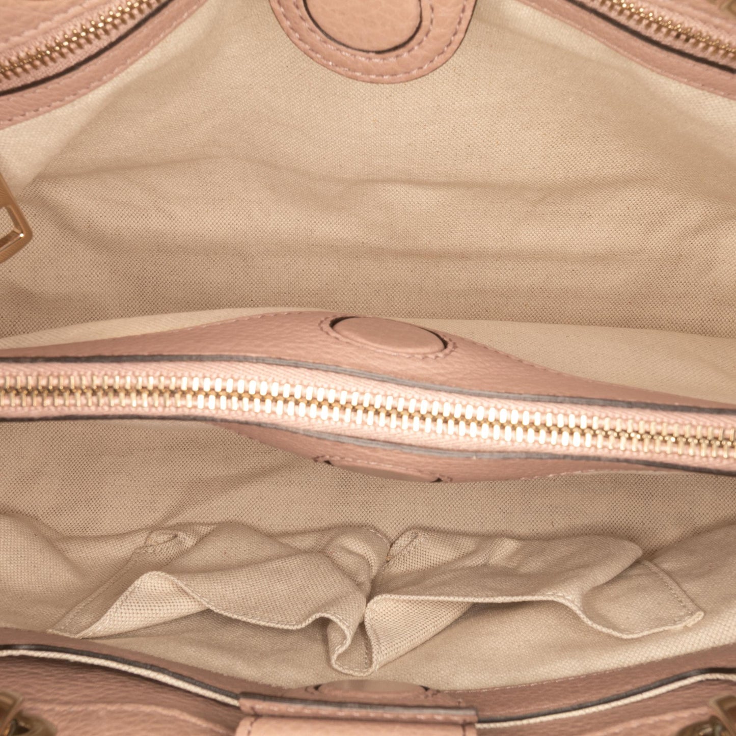 Gucci Medium Calfskin Bamboo Shopper Satchel