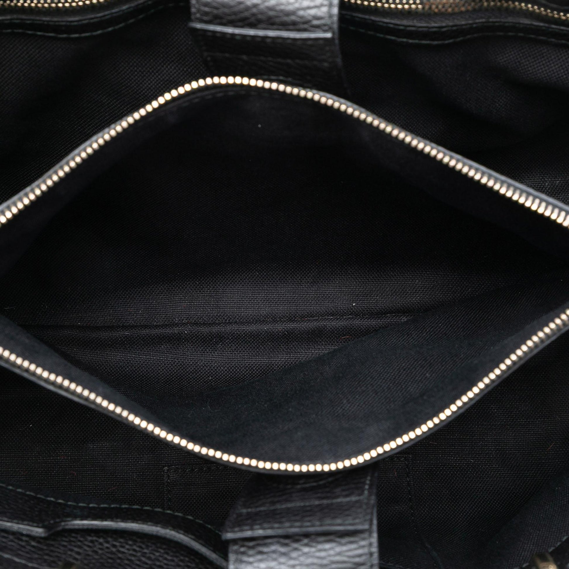 Gucci Medium Calfskin Bamboo Shopper Satchel