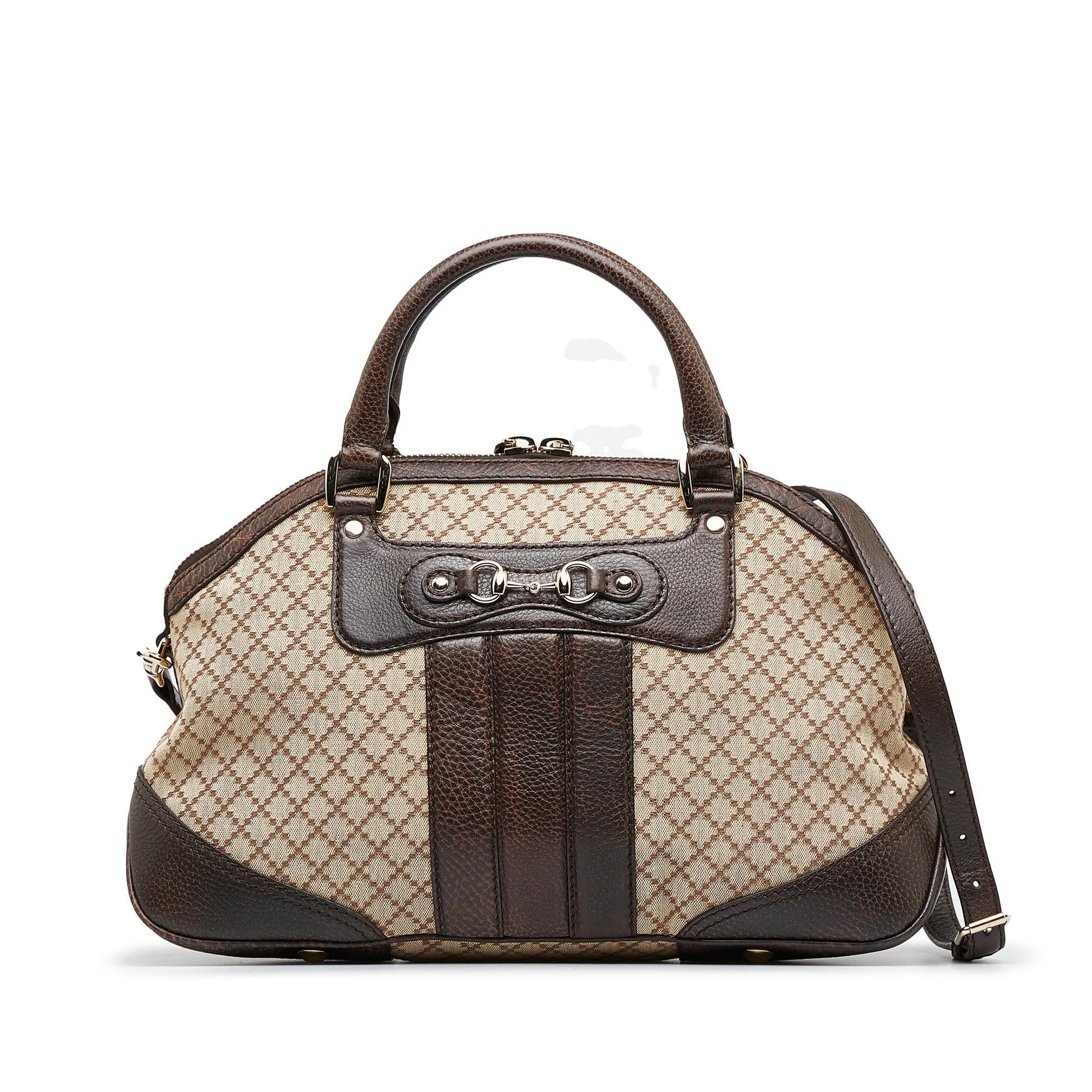 Gucci Canvas Shoulder Bag