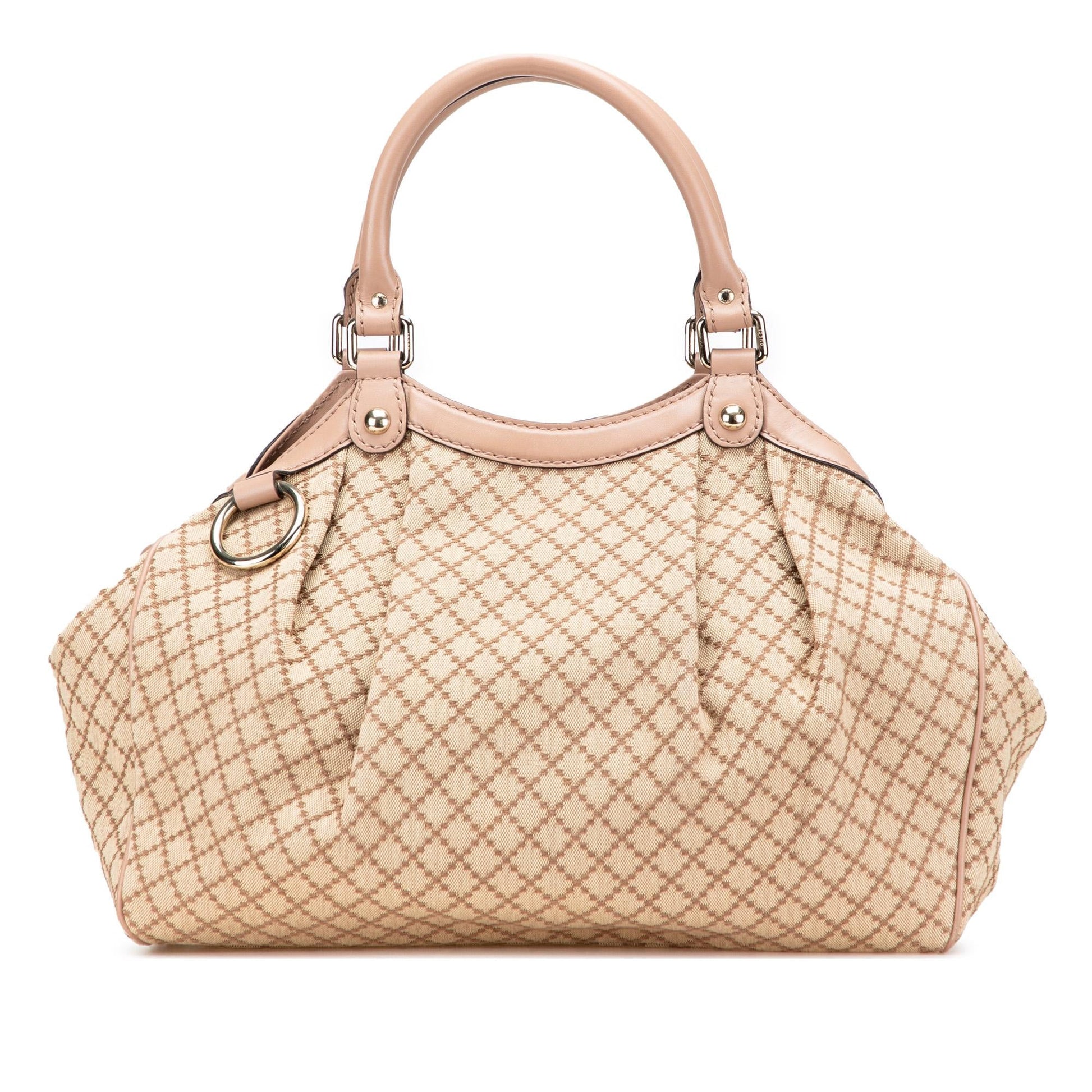 Gucci Medium Diamante Canvas Sukey Tote