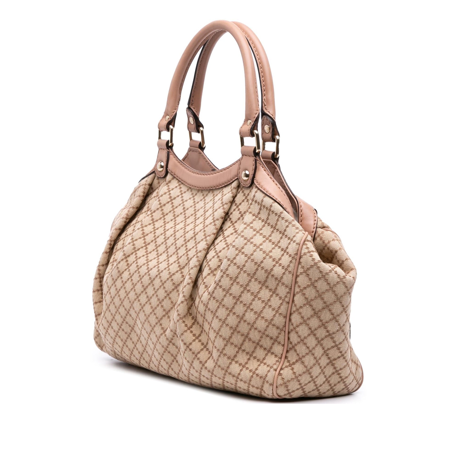 Gucci Medium Diamante Canvas Sukey Tote