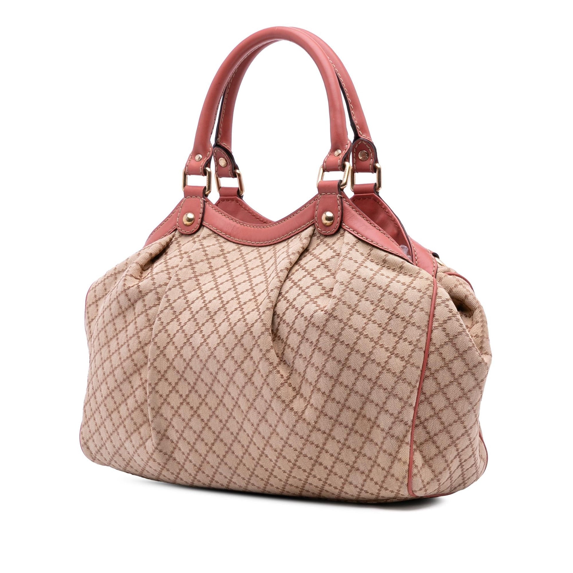 Gucci Medium Diamante Canvas Sukey Tote