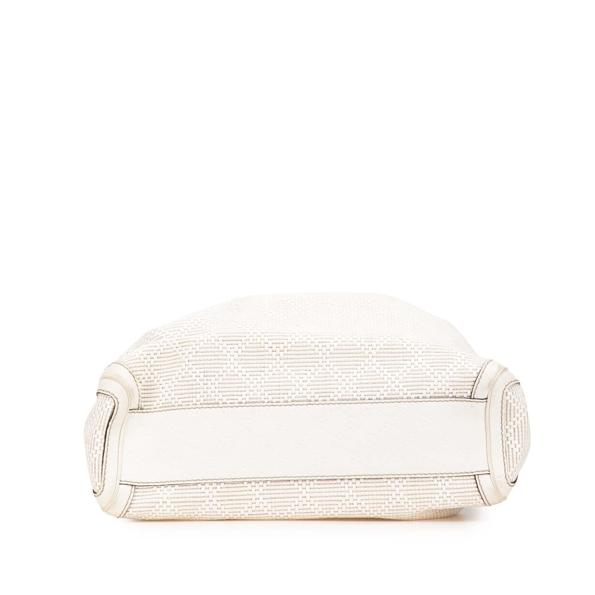 Gucci Medium Diamante Raffia Sukey Tote