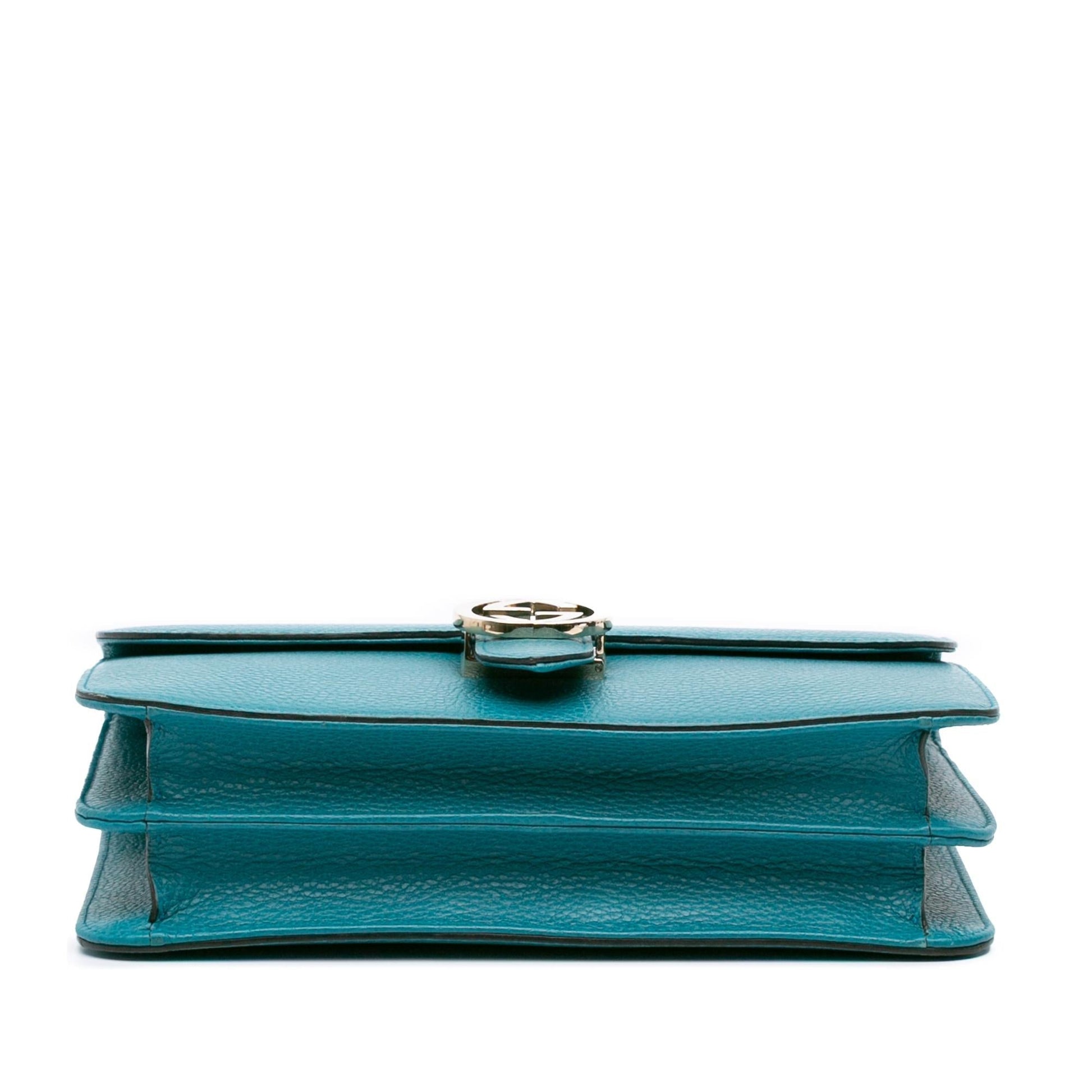 Gucci Medium Dollar Calfskin Interlocking G Crossbody
