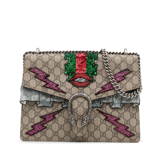 Gucci Canvas Shoulder Bag