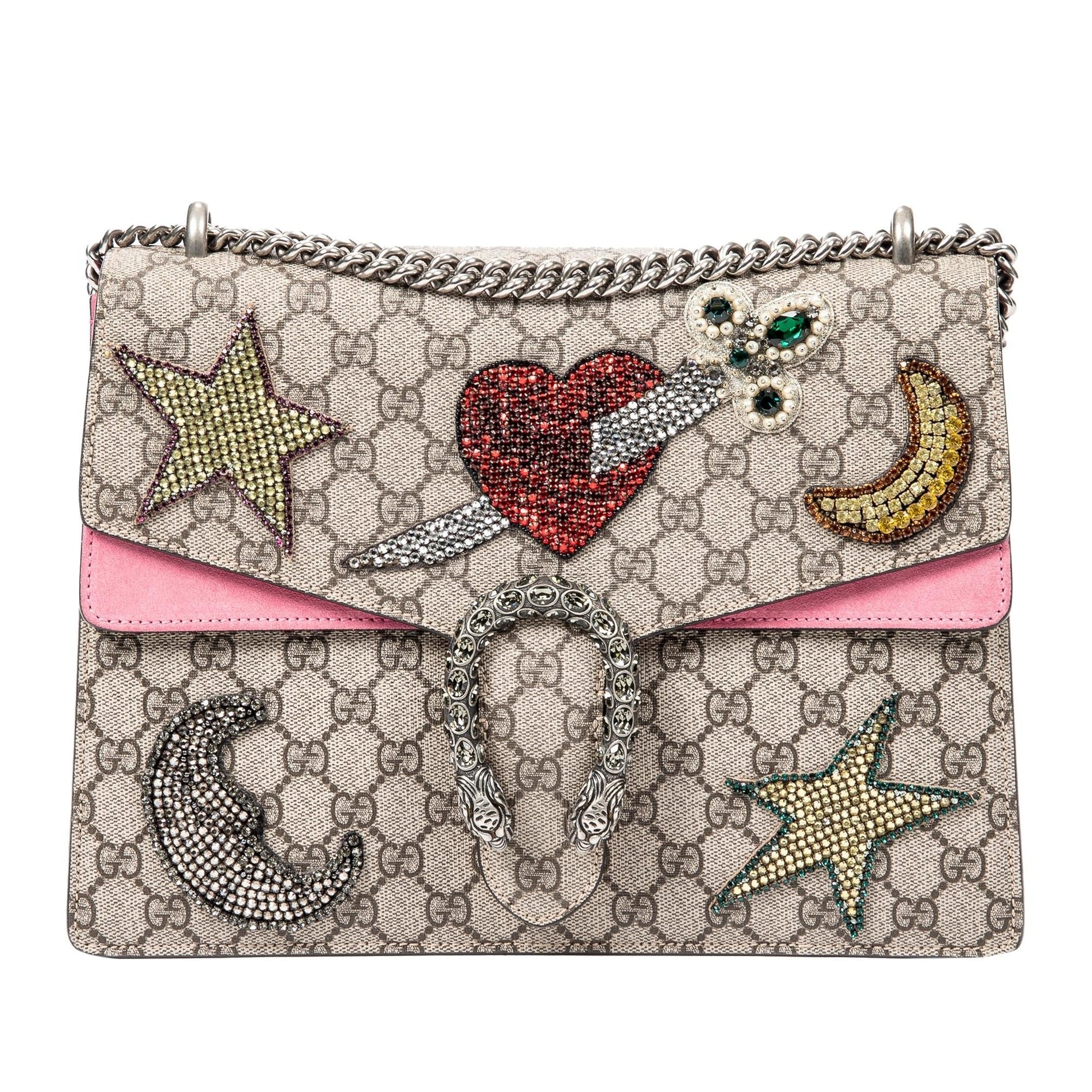 Gucci Canvas Shoulder Bag