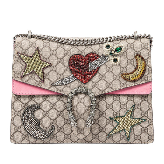 Gucci Canvas Shoulder Bag