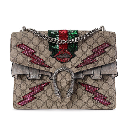 Gucci Canvas Shoulder Bag