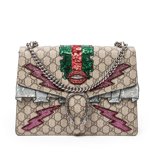 Gucci Canvas Shoulder Bag