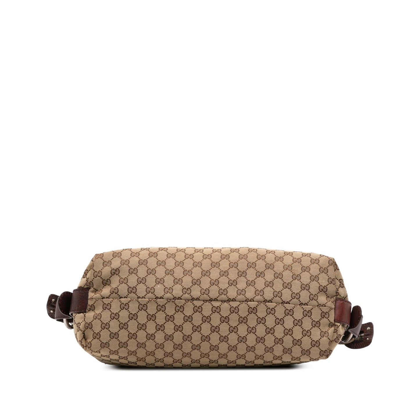 Gucci Medium GG Canvas Bamboo Bar Tote