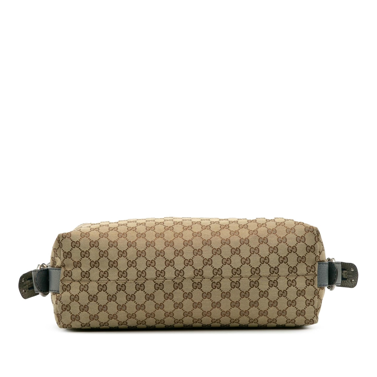 Gucci Medium GG Canvas Bamboo Bar Tote
